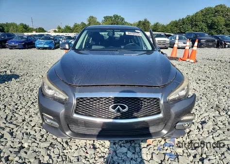 2015 Infiniti Q50 Base из США, поврежденный, VIN JN1BV7AP8FM332707